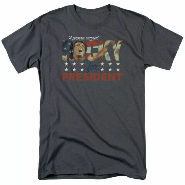 Rocky A Proven Winner T Shirt Mens Licensed Boxing Movie Balboa Creed Charcoal, White;black
Rocky A Proven Winner T Shirt Mens Licensed Boxing Movie Balboa Creed Charcoal, White;black