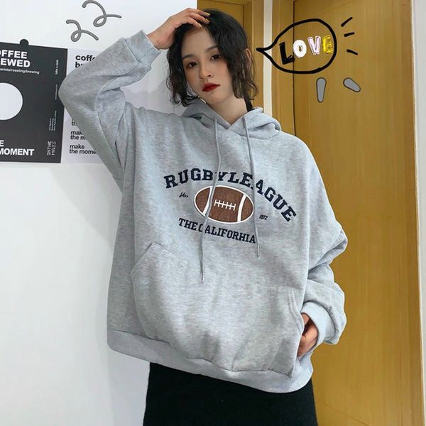standard embroidery sweatshirts sleeve women's winter clothes streetwear hoodie size clothing, Black
standard embroidery sweatshirts sleeve women's winter clothes streetwear hoodie size clothing, Black