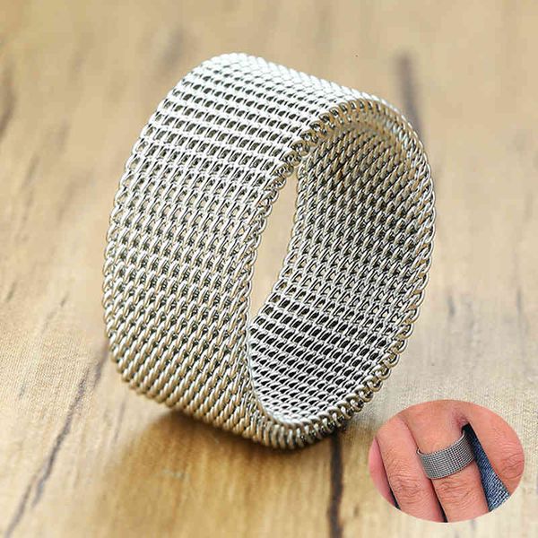 designer rings zorcvens men's mesh wedding bands for women 4mm 10mm wide stainless steel anti allergy retro punk gothic jewelry, Golden;silver
designer rings zorcvens men's mesh wedding bands for women 4mm 10mm wide stainless steel anti allergy retro punk gothic jewelry, Golden;silver