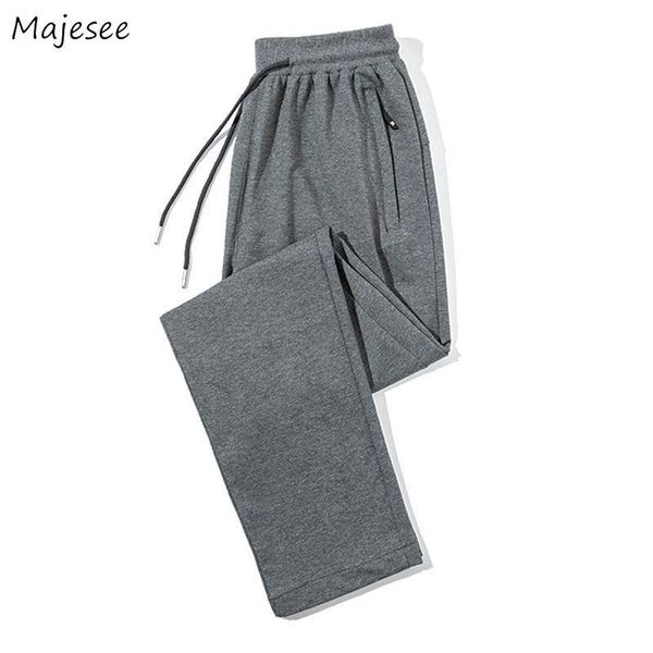 men casual pants various color solid straight elastic waist fashion korean style simple ankle-length chic all-match breathable men's, Black
men casual pants various color solid straight elastic waist fashion korean style simple ankle-length chic all-match breathable men's, Black