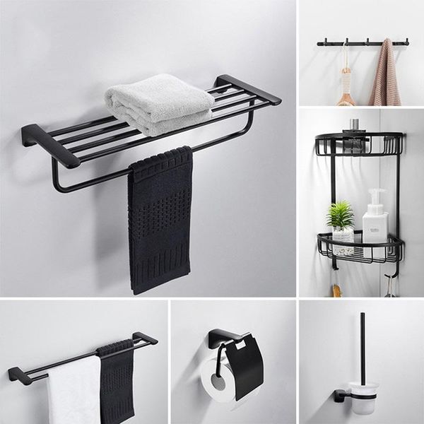 bathroom accessories set 304 stainless steel towel rack black bar perforated yjmhy-3007 bath accessory
bathroom accessories set 304 stainless steel towel rack black bar perforated yjmhy-3007 bath accessory