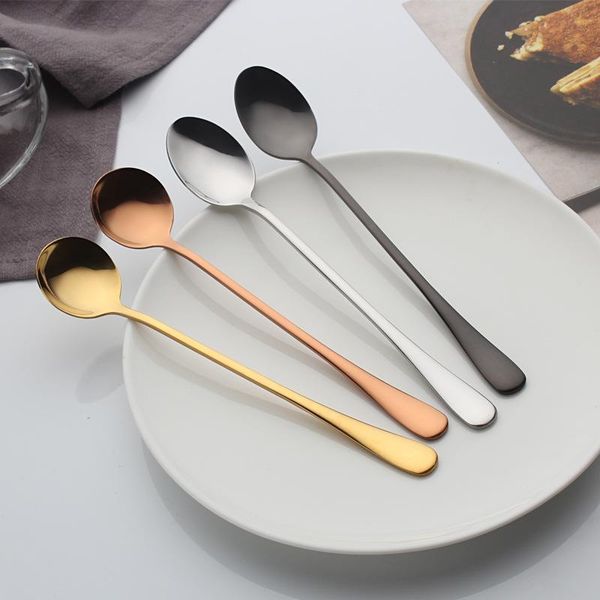 1pcs korean ice drink mixing thickened spoon creative tableware long spoons stainless steel handle coffee
1pcs korean ice drink mixing thickened spoon creative tableware long spoons stainless steel handle coffee