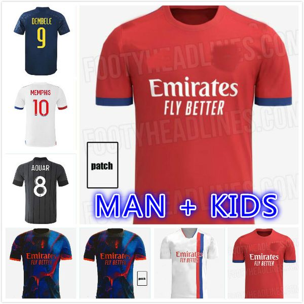 2021 2022 olympique lyonnais lyon soccer jerseys memphis aouar traore fekir dembele mendes cherki custom 21 22 maillot de foot kids kit foot, Black;yellow
2021 2022 olympique lyonnais lyon soccer jerseys memphis aouar traore fekir dembele mendes cherki custom 21 22 maillot de foot kids kit foot, Black;yellow