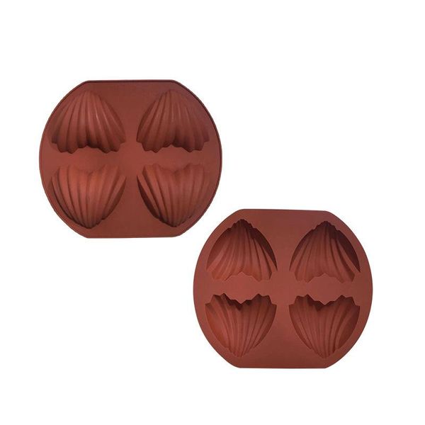 cake tools 4 even shell shaped silicone mold grade diy candy bar fondant molds jelly pudding chocolate moulds
cake tools 4 even shell shaped silicone mold grade diy candy bar fondant molds jelly pudding chocolate moulds