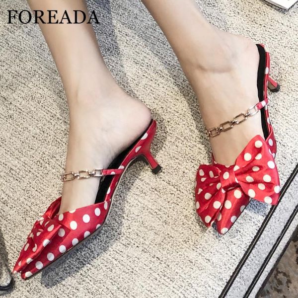 dress shoes foreada mules woman high heels bow stiletto heel ladies footwear chain pointed toe pumps female fashion black red size 40
dress shoes foreada mules woman high heels bow stiletto heel ladies footwear chain pointed toe pumps female fashion black red size 40