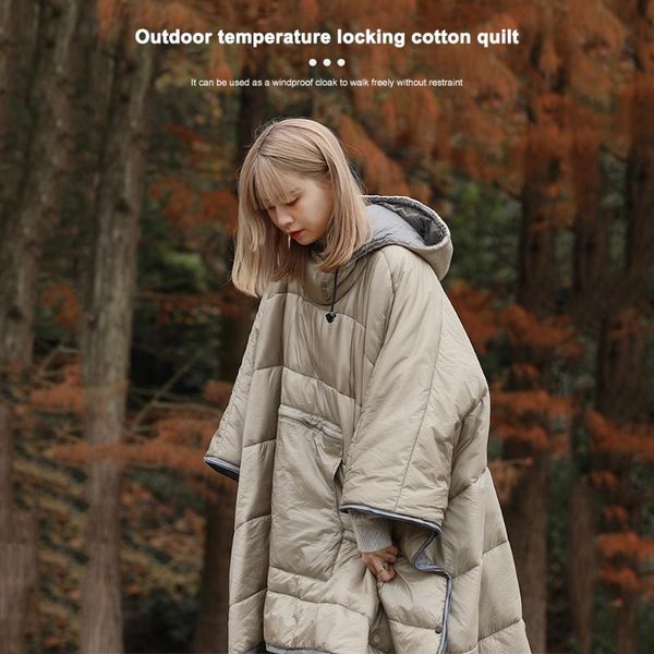 sleeping bags fashion winter warm ponchos capes for women men solid color bag outdoor wearable riding motorcycle cloak
sleeping bags fashion winter warm ponchos capes for women men solid color bag outdoor wearable riding motorcycle cloak