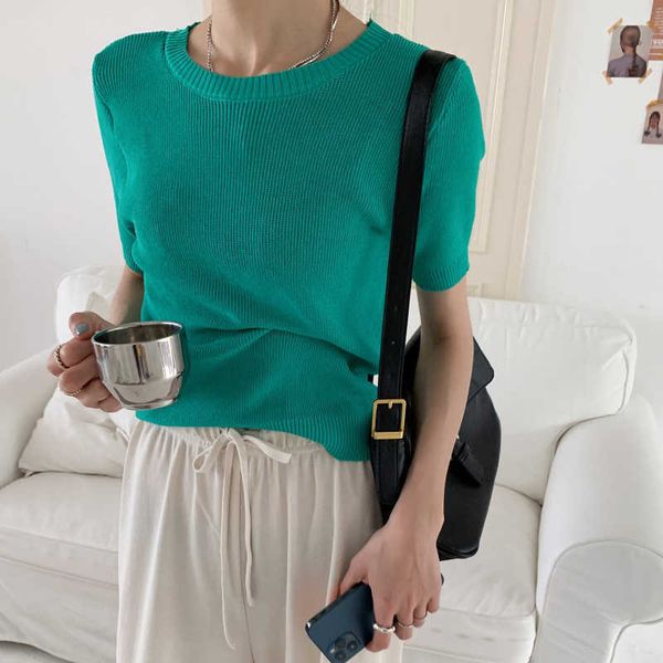 casual cotton basic t-shirt women loose short sleeve knitted tee shirts female solid clothes ladies summer harajuku 210527, White
casual cotton basic t-shirt women loose short sleeve knitted tee shirts female solid clothes ladies summer harajuku 210527, White