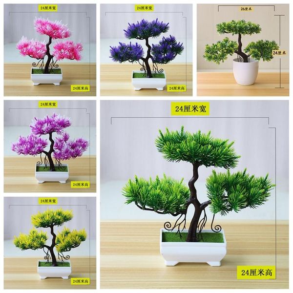 24cm artificial guest greeting small pine tree white potted plants bonsai home garden living room balcony deskmini decorative flowers &
24cm artificial guest greeting small pine tree white potted plants bonsai home garden living room balcony deskmini decorative flowers &