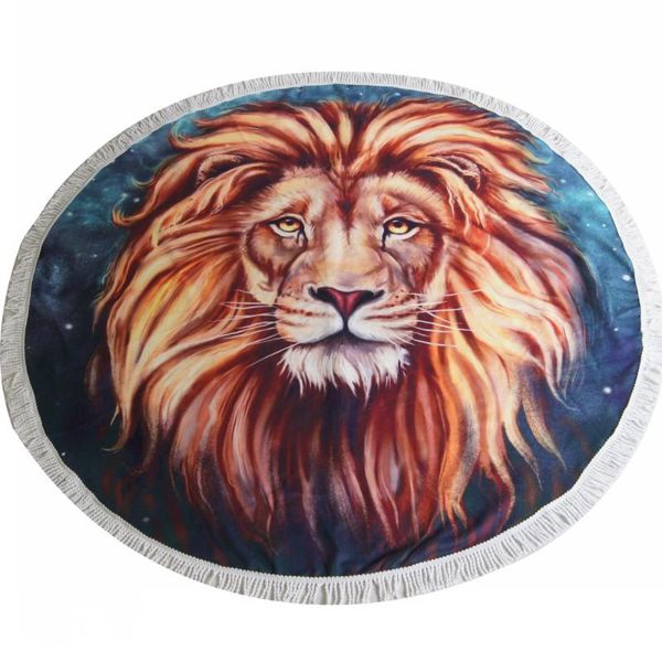 towel lion beach round fabric bath towels with tassels for living room microfiber animal printed home decorative
towel lion beach round fabric bath towels with tassels for living room microfiber animal printed home decorative