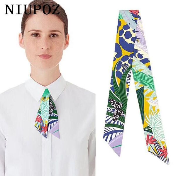 scarves silk small women head scarf hair bags tropical rainforest handle decoration tie multifunction hand ribbon, Blue;gray
scarves silk small women head scarf hair bags tropical rainforest handle decoration tie multifunction hand ribbon, Blue;gray