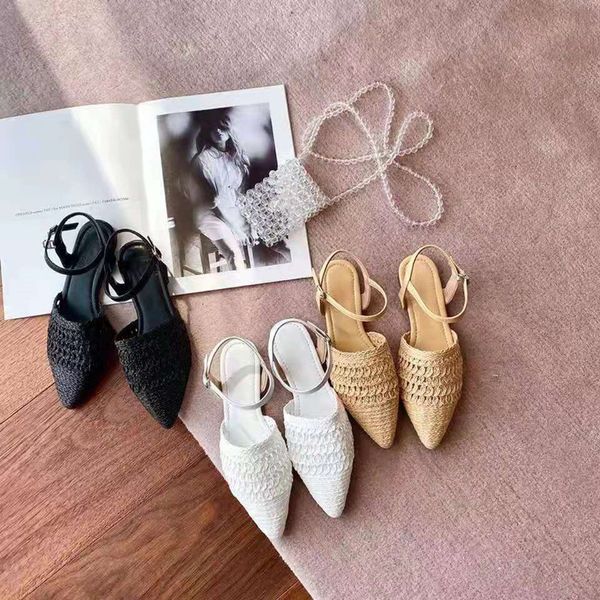 dress shoes bailamos 2021 spring summer women sandals casual hollow weave pointed toe soft bottom flat kblt, Black
dress shoes bailamos 2021 spring summer women sandals casual hollow weave pointed toe soft bottom flat kblt, Black
