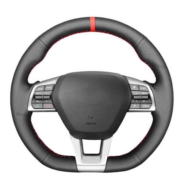 steering wheel covers black pu artificial leather braid for sonata 9 2021 2021-2021 3-spoke d-shape
steering wheel covers black pu artificial leather braid for sonata 9 2021 2021-2021 3-spoke d-shape