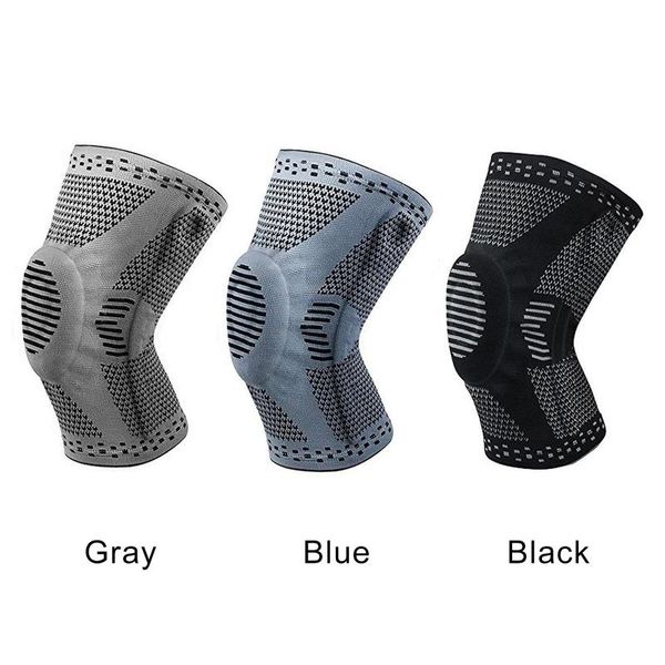 1pcs compression knee support sports pad silicone knitted outdoor basketball running fitness protector sal99 elbow & pads, Black;gray
1pcs compression knee support sports pad silicone knitted outdoor basketball running fitness protector sal99 elbow & pads, Black;gray