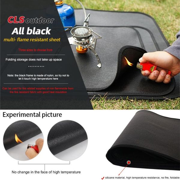 outdoor pads camping fireproof cloth picnic barbecue flame retardant protective pad silicone coating insulation blanket
outdoor pads camping fireproof cloth picnic barbecue flame retardant protective pad silicone coating insulation blanket