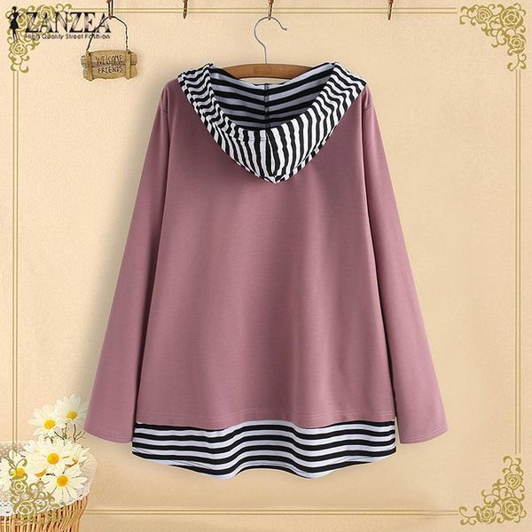 zanzea hooded women blouse cartoon cat hoodies autumn long sleeve casual plus size striped shirts loose pullover blusas 5xl, White
zanzea hooded women blouse cartoon cat hoodies autumn long sleeve casual plus size striped shirts loose pullover blusas 5xl, White