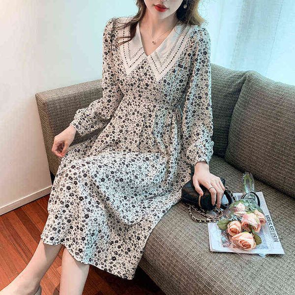 woman casual dresses spring 2022 french doll collar floral dresses for girls with thin waist and bubble sleev, Black;gray
woman casual dresses spring 2022 french doll collar floral dresses for girls with thin waist and bubble sleev, Black;gray