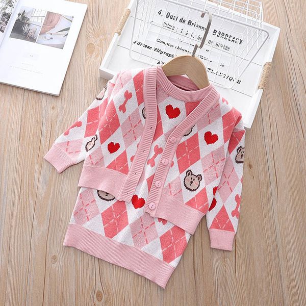 girls sweaters sets kids clothing baby clothes outfits autumn winter knitting patterns plaid cardigan coat sleeveless dresses princess suits, Blue
girls sweaters sets kids clothing baby clothes outfits autumn winter knitting patterns plaid cardigan coat sleeveless dresses princess suits, Blue