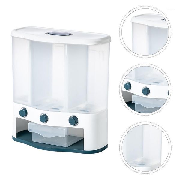 storage bottles & jars 1pc useful kitchen grains tank sealed jar wall-mounted airtight box
storage bottles & jars 1pc useful kitchen grains tank sealed jar wall-mounted airtight box