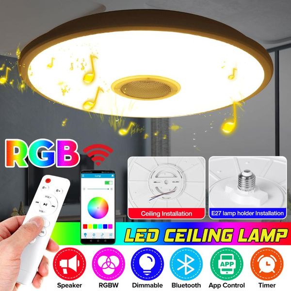ceiling lights rgb led app bluetooth speaker music light bedroom lamp dimmable e27 smart with remote control
ceiling lights rgb led app bluetooth speaker music light bedroom lamp dimmable e27 smart with remote control