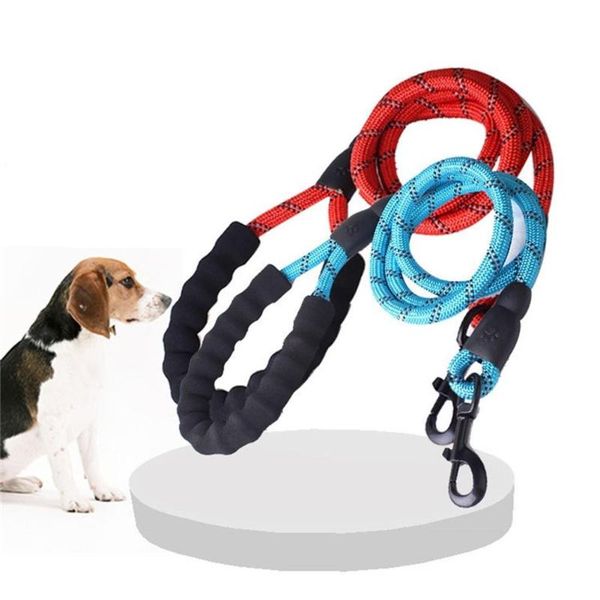 1.5m large dog leash reflective nylon rope leads durable mountain climbing training leashes for small puppy dogs collars &
1.5m large dog leash reflective nylon rope leads durable mountain climbing training leashes for small puppy dogs collars &