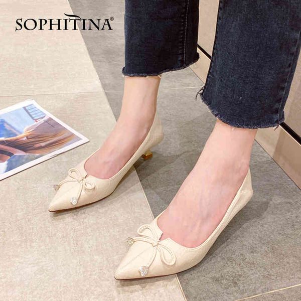 sophitina low heel women's pumps butterfly-knot fashion metal female shoes pointed toe simple shallow office lady shoes ao89 210513, Black
sophitina low heel women's pumps butterfly-knot fashion metal female shoes pointed toe simple shallow office lady shoes ao89 210513, Black