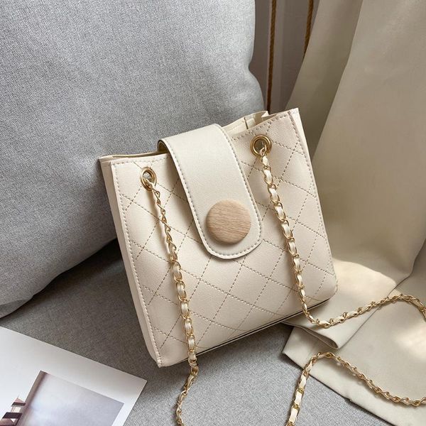 fashion lattice pattern crossbody bag women casual bucket chain shoulder handbags pu leather female solid color satchel pouch cross body
fashion lattice pattern crossbody bag women casual bucket chain shoulder handbags pu leather female solid color satchel pouch cross body