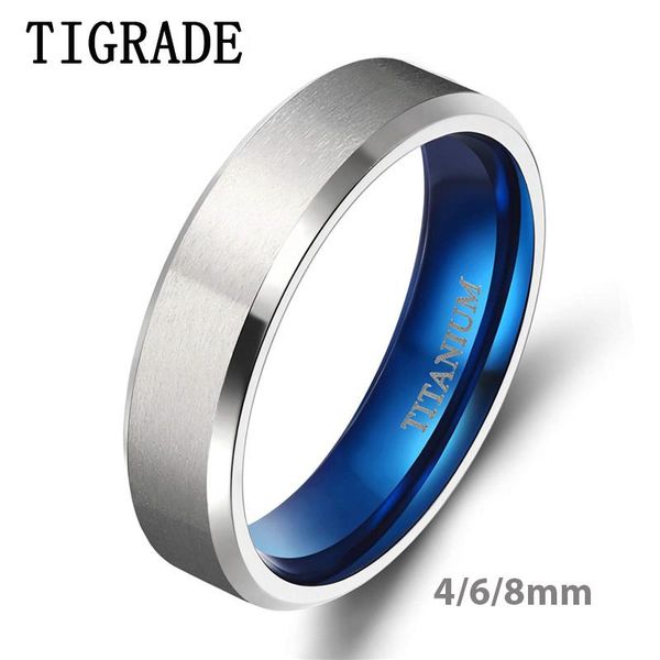 cluster rings tigarde 100% titanium ring for man 4/6/8/10mm silver color classic wedding engagement jewelry band female male couple, Golden;silver
cluster rings tigarde 100% titanium ring for man 4/6/8/10mm silver color classic wedding engagement jewelry band female male couple, Golden;silver