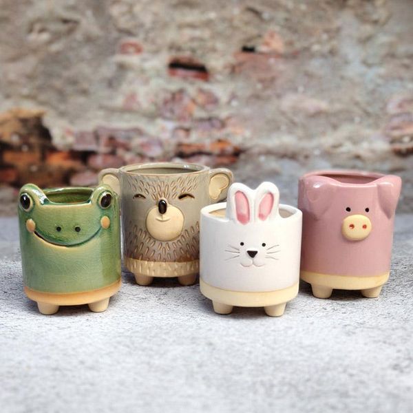 cute animal cartoon succulent planting flower pot kitten mini garden potted creative balcony decoration deskornaments planters & p pots
cute animal cartoon succulent planting flower pot kitten mini garden potted creative balcony decoration deskornaments planters & p pots