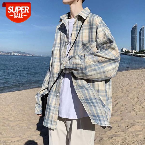 2020 men's loose casual long sleeve youth shirts printing lattice fashion shirt streetwear camisa social masculina size -xl #7p7q, White;black
2020 men's loose casual long sleeve youth shirts printing lattice fashion shirt streetwear camisa social masculina size -xl #7p7q, White;black