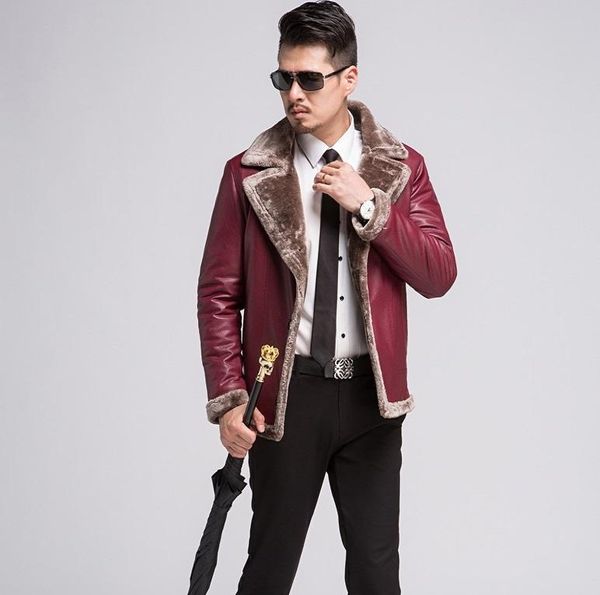 men's fur & faux 2021 winter leather jackets men fashion coats male casual motorcycle jacket thicken warm outwear suede overcoat, Black
men's fur & faux 2021 winter leather jackets men fashion coats male casual motorcycle jacket thicken warm outwear suede overcoat, Black