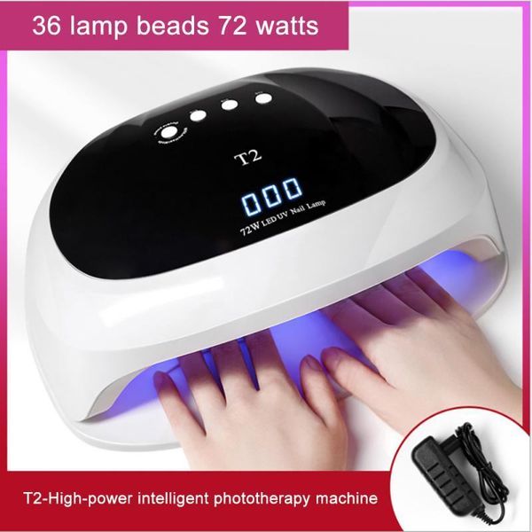 pc 72w smart sensor four-speed nail dryer quick-drying uv led polish potherapy lamp manicure device tslm1 dryers1
pc 72w smart sensor four-speed nail dryer quick-drying uv led polish potherapy lamp manicure device tslm1 dryers1
