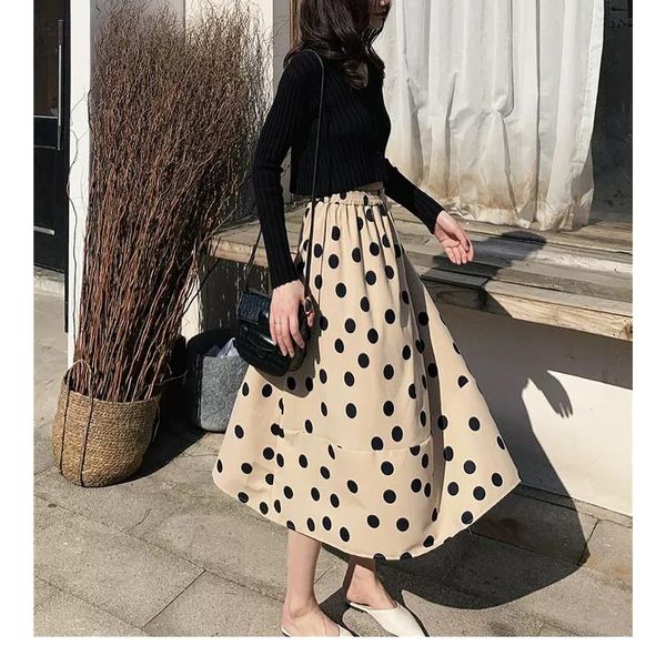 skirts 2021 summer autumn fashion female maxi skirt midi knee length elegant dot high waist pleated women long, Black
skirts 2021 summer autumn fashion female maxi skirt midi knee length elegant dot high waist pleated women long, Black