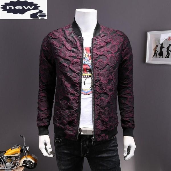men's jackets designer autumn floral long sleeve mens baseball jacket fashion zipper stand collar slim fit male outerwear coats plus si, Black;brown
men's jackets designer autumn floral long sleeve mens baseball jacket fashion zipper stand collar slim fit male outerwear coats plus si, Black;brown