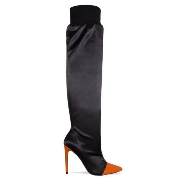 boots qplyxco2021 arrival over the knee women mixed colors stiletto heels shoes ladies stretch socks black
boots qplyxco2021 arrival over the knee women mixed colors stiletto heels shoes ladies stretch socks black