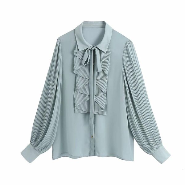 dresses women shirt flowing ruffled long pleated sleeves bow collar blouse casual fashion female shirts, Black;gray
dresses women shirt flowing ruffled long pleated sleeves bow collar blouse casual fashion female shirts, Black;gray