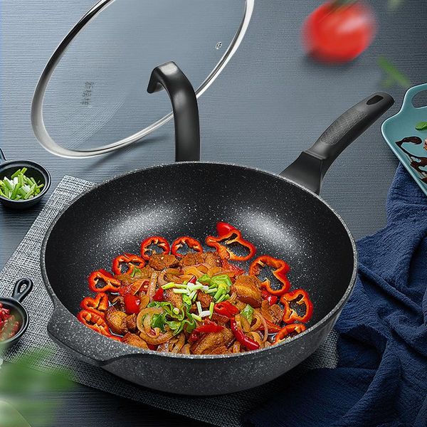 pans maifanshi non stick frying pan no oil fume wok cooking cookware general purpose induction cooker
pans maifanshi non stick frying pan no oil fume wok cooking cookware general purpose induction cooker