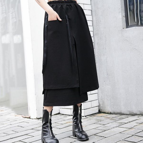 skirts mevgo women high waist elastic black crop pockets autumn winter thick asymmetry street skirt female hd2065
skirts mevgo women high waist elastic black crop pockets autumn winter thick asymmetry street skirt female hd2065