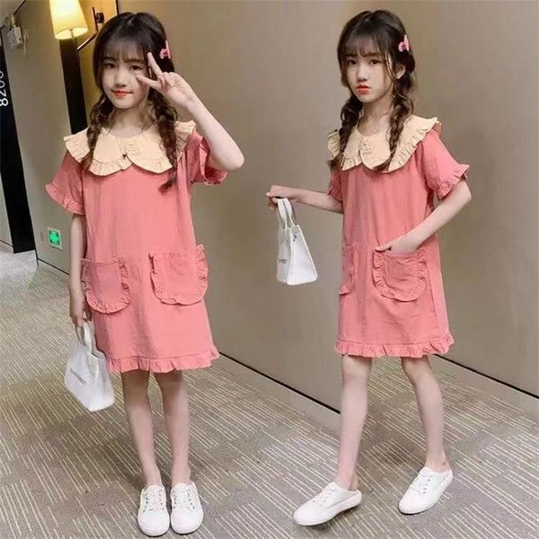 girl dress kids baby clothes 2022 with pocket spring summer toddler outwear rural formal uniform dresses cotton children clothin, Red;yellow
girl dress kids baby clothes 2022 with pocket spring summer toddler outwear rural formal uniform dresses cotton children clothin, Red;yellow