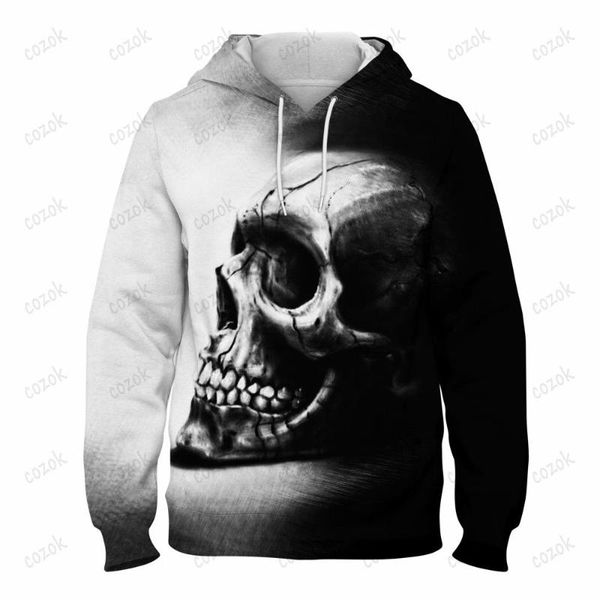 men's hoodies & sweatshirts trendy cool skeleton 3d digital print pattern hoodie men spring and autumn fashion sweater personality pull, Black
men's hoodies & sweatshirts trendy cool skeleton 3d digital print pattern hoodie men spring and autumn fashion sweater personality pull, Black