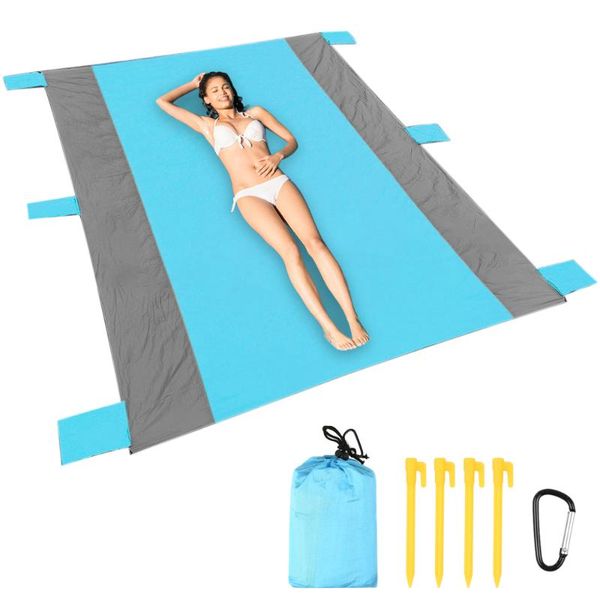 portable picnic beach mat pocket blanket waterproof camping ground cushion mattress outdoor tent pad with corner pads
portable picnic beach mat pocket blanket waterproof camping ground cushion mattress outdoor tent pad with corner pads