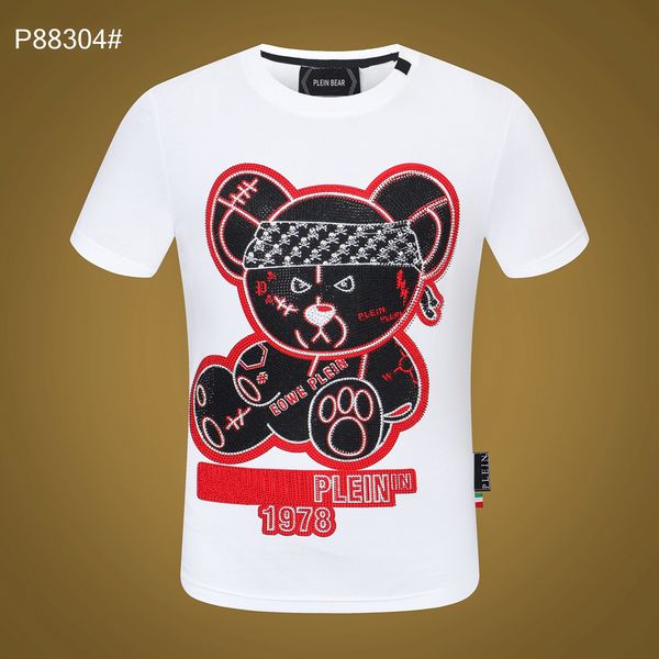 plein bear t shirt mens designer tshirts brand clothing rhinestone skull men t-shirts classical hip hop streetwear tshirt casual tees pb 112, White;black
plein bear t shirt mens designer tshirts brand clothing rhinestone skull men t-shirts classical hip hop streetwear tshirt casual tees pb 112, White;black