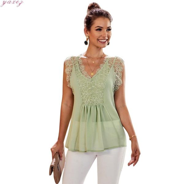 women's tanks & camis women lace v-neck blouse tank sleeveless shirts lady patchwork tees plus size t shirt, White
women's tanks & camis women lace v-neck blouse tank sleeveless shirts lady patchwork tees plus size t shirt, White