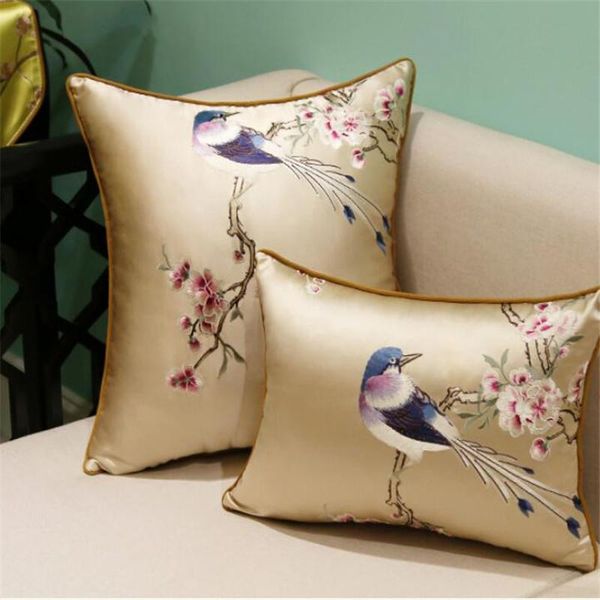 cushion/decorative pillow classical embroidery two birds throw with inner satin cushion chair decorative year gift
cushion/decorative pillow classical embroidery two birds throw with inner satin cushion chair decorative year gift