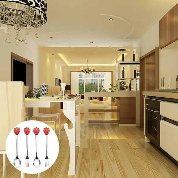 forks 4pcs chic fruit shaped fork spoon stainless steel tableware eating accessories
forks 4pcs chic fruit shaped fork spoon stainless steel tableware eating accessories
