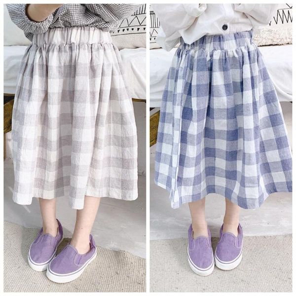 baby girls skirt spring summer medium long plaid skirts fashion kids girl clothing qz006, Blue
baby girls skirt spring summer medium long plaid skirts fashion kids girl clothing qz006, Blue