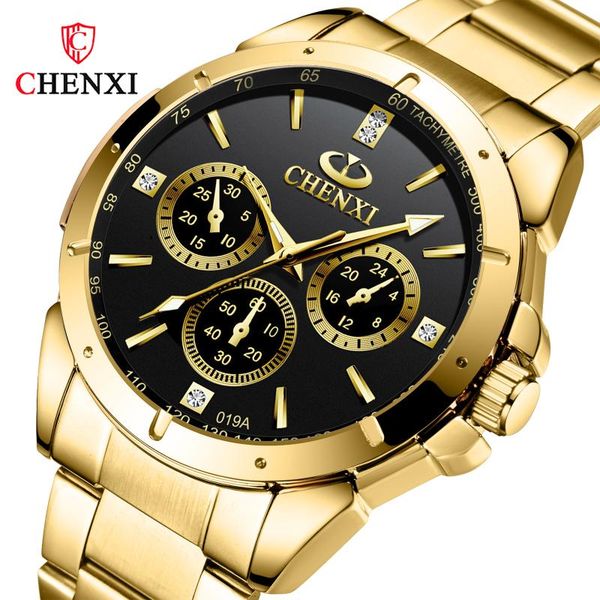 wristwatches reloj hombre all gold watches mens 2021 luxury fashion quartz wristwatch analog chronograph men watch waterproof clock for, Slivery;brown
wristwatches reloj hombre all gold watches mens 2021 luxury fashion quartz wristwatch analog chronograph men watch waterproof clock for, Slivery;brown