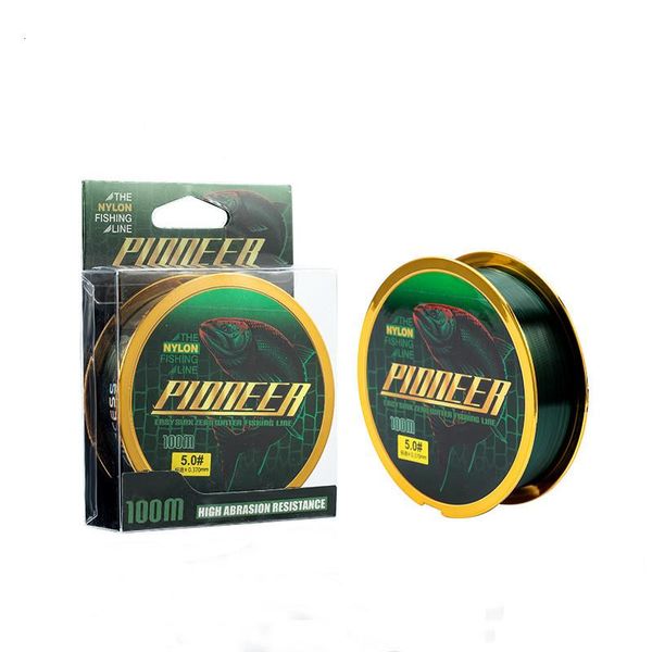 braid line 100m strong tensile and wear-resistant nylon fishing line, main sub-line, sea rod
braid line 100m strong tensile and wear-resistant nylon fishing line, main sub-line, sea rod