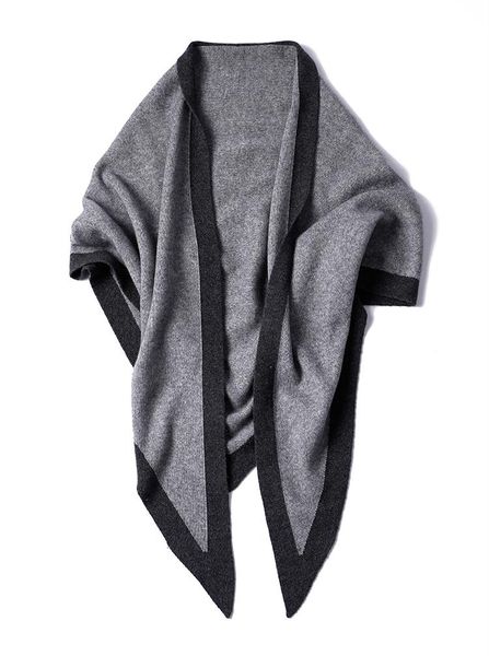 scarves fine goat cashmere wool blend women simple fashion super large triangle scarf shawl 110x90cm gray 2color, Blue;gray
scarves fine goat cashmere wool blend women simple fashion super large triangle scarf shawl 110x90cm gray 2color, Blue;gray