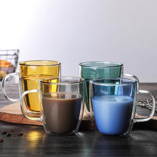 mugs 400ml colorful double wall tea coffee cup glass mug heat-resistant handmade beer whiskey water bottle drinkware
mugs 400ml colorful double wall tea coffee cup glass mug heat-resistant handmade beer whiskey water bottle drinkware