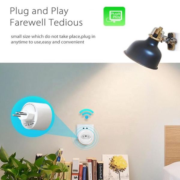 smart power plugs brazil regulation wifi socket home monitoring timing voice control 16a plug life
smart power plugs brazil regulation wifi socket home monitoring timing voice control 16a plug life